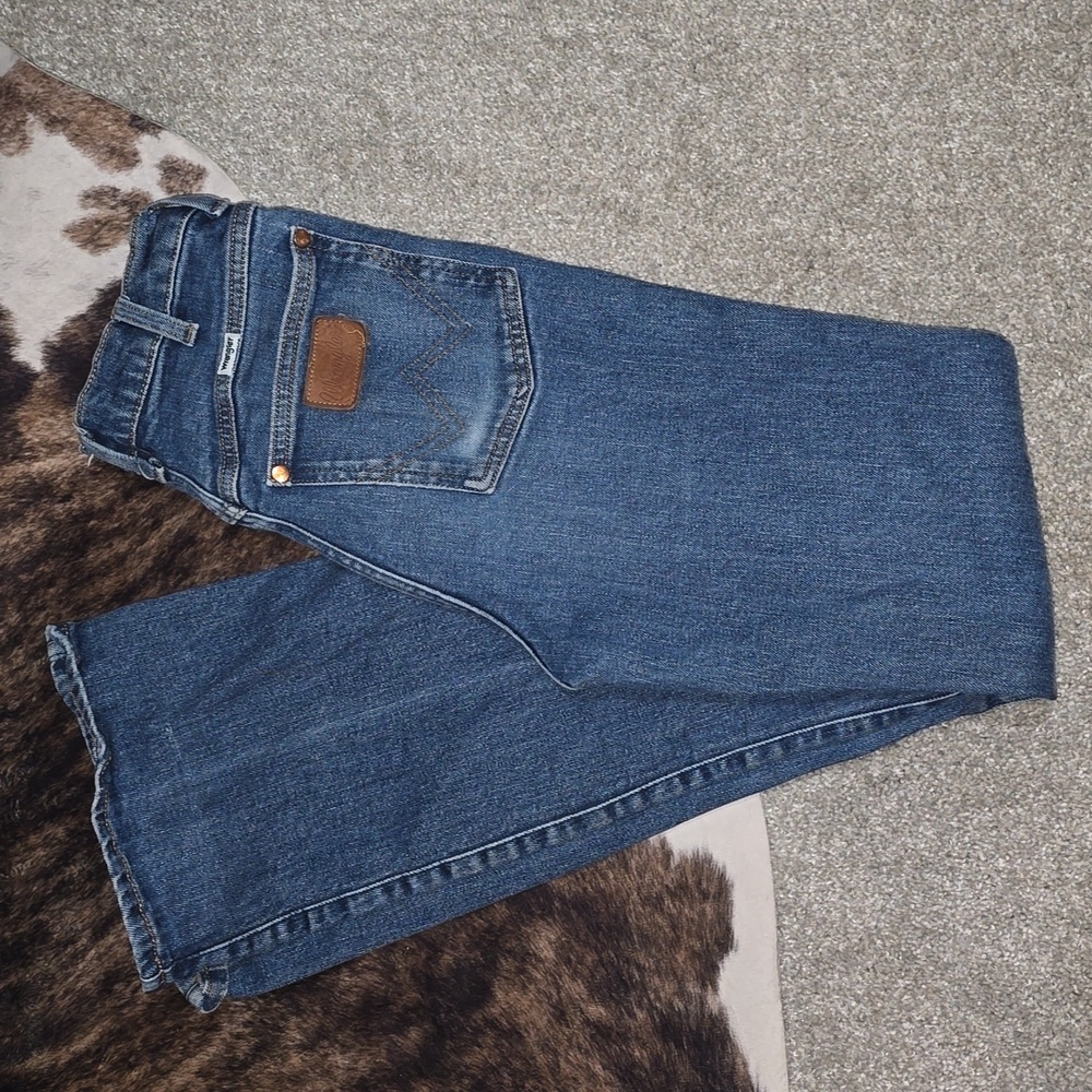 Wrangler Women's Boot Cut Jeans in Deep Blue